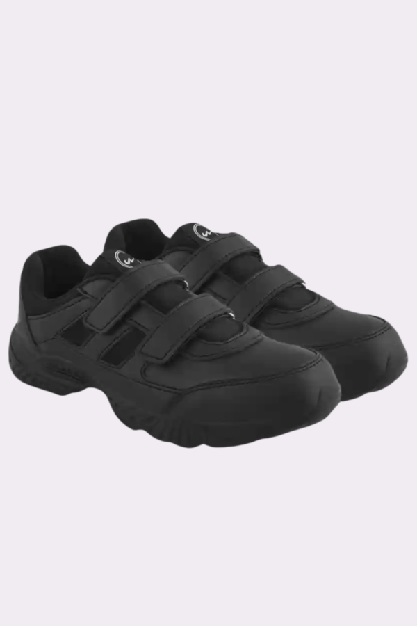 Campus BINGO-51V BLK School Shoes