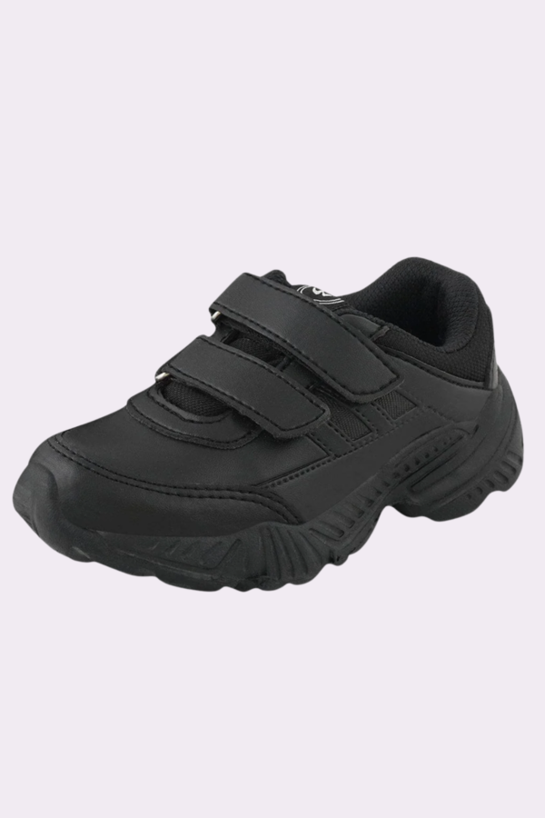 Campus BINGO-51V BLK School Shoes - Image 3