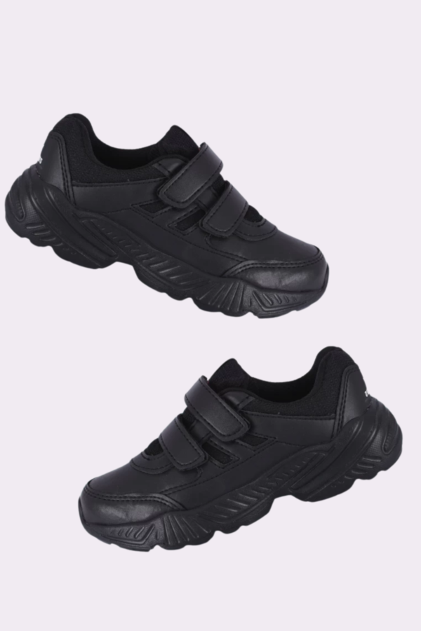 Campus BINGO-51V BLK School Shoes - Image 2