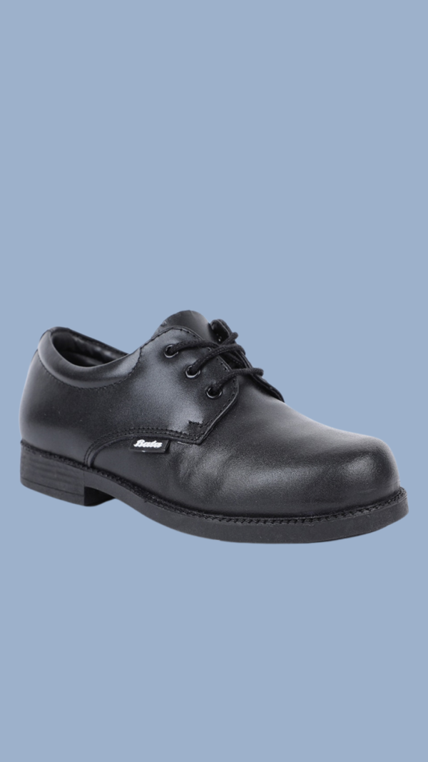 Bata Black School Shoes For Boy - Image 3