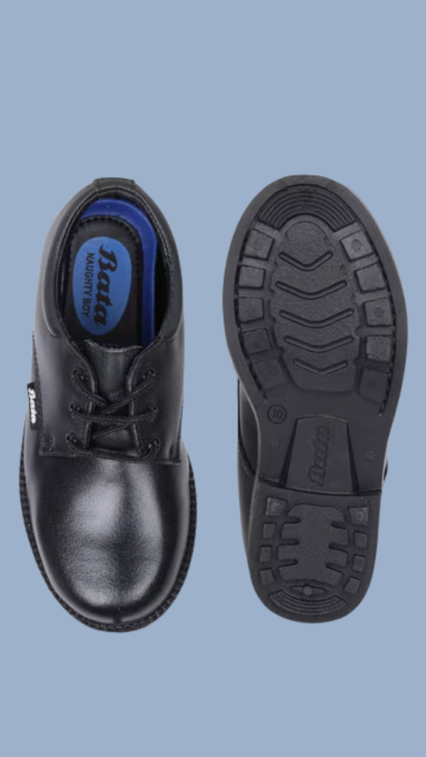 Bata Black School Shoes For Boy - Image 2
